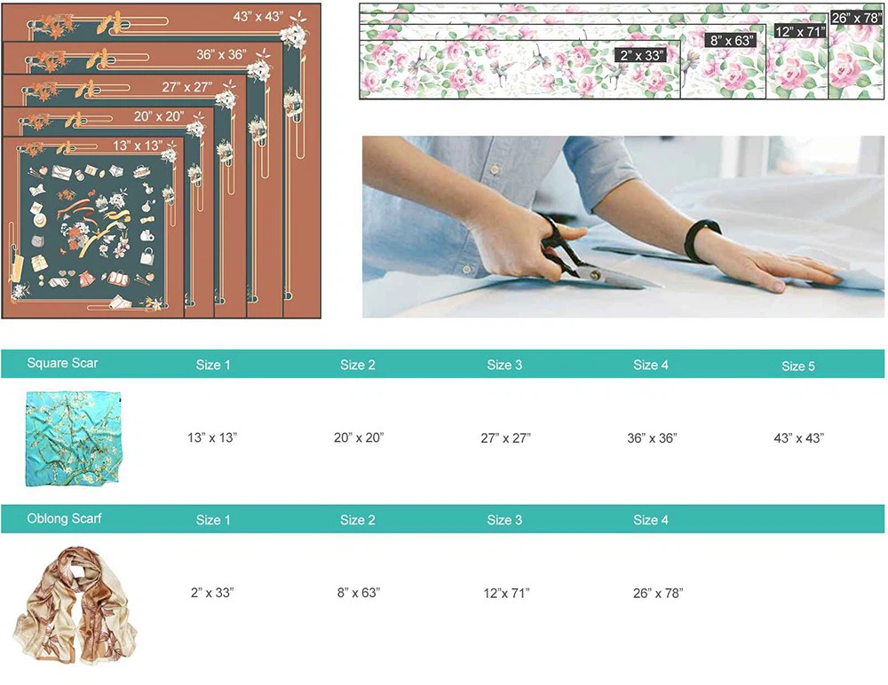 Size chart Size chart