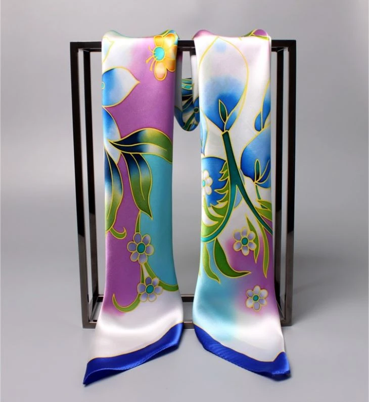 Custom Lady Silk Scarf Manufacturer