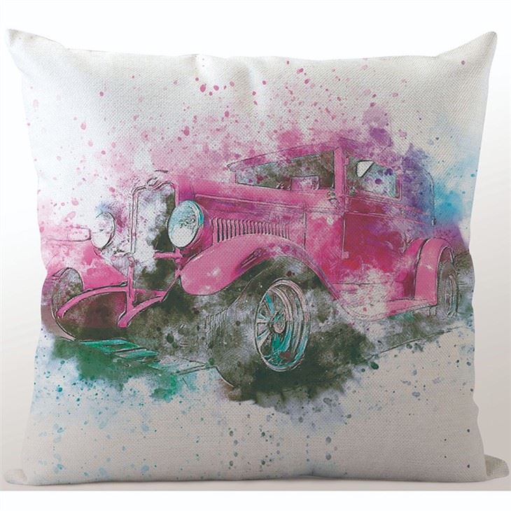 Custom Print Soft Square Silk Pillowcase